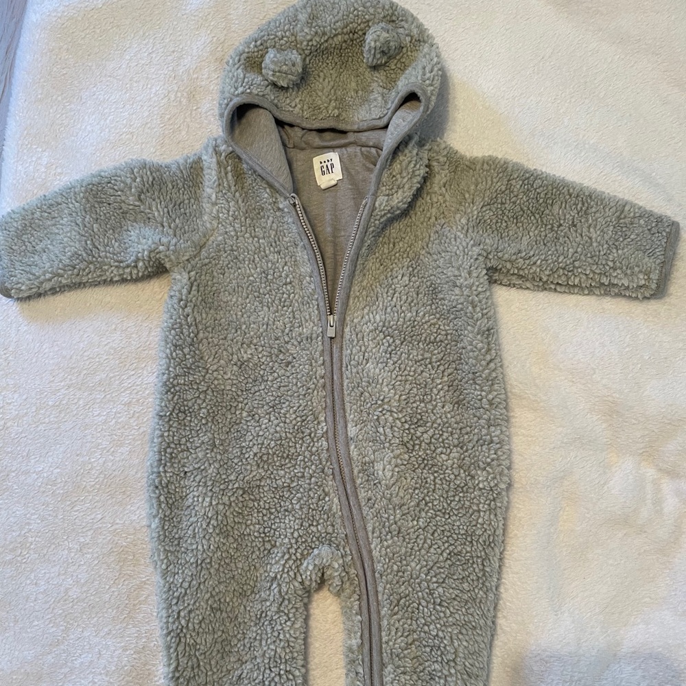 grey winter one piece